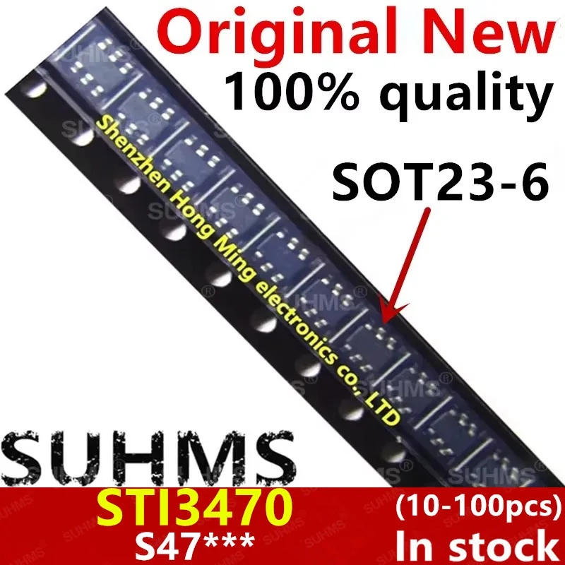 (10-100 sztuk) 100% nowy chipset STI3470 S47**** SOT23-6