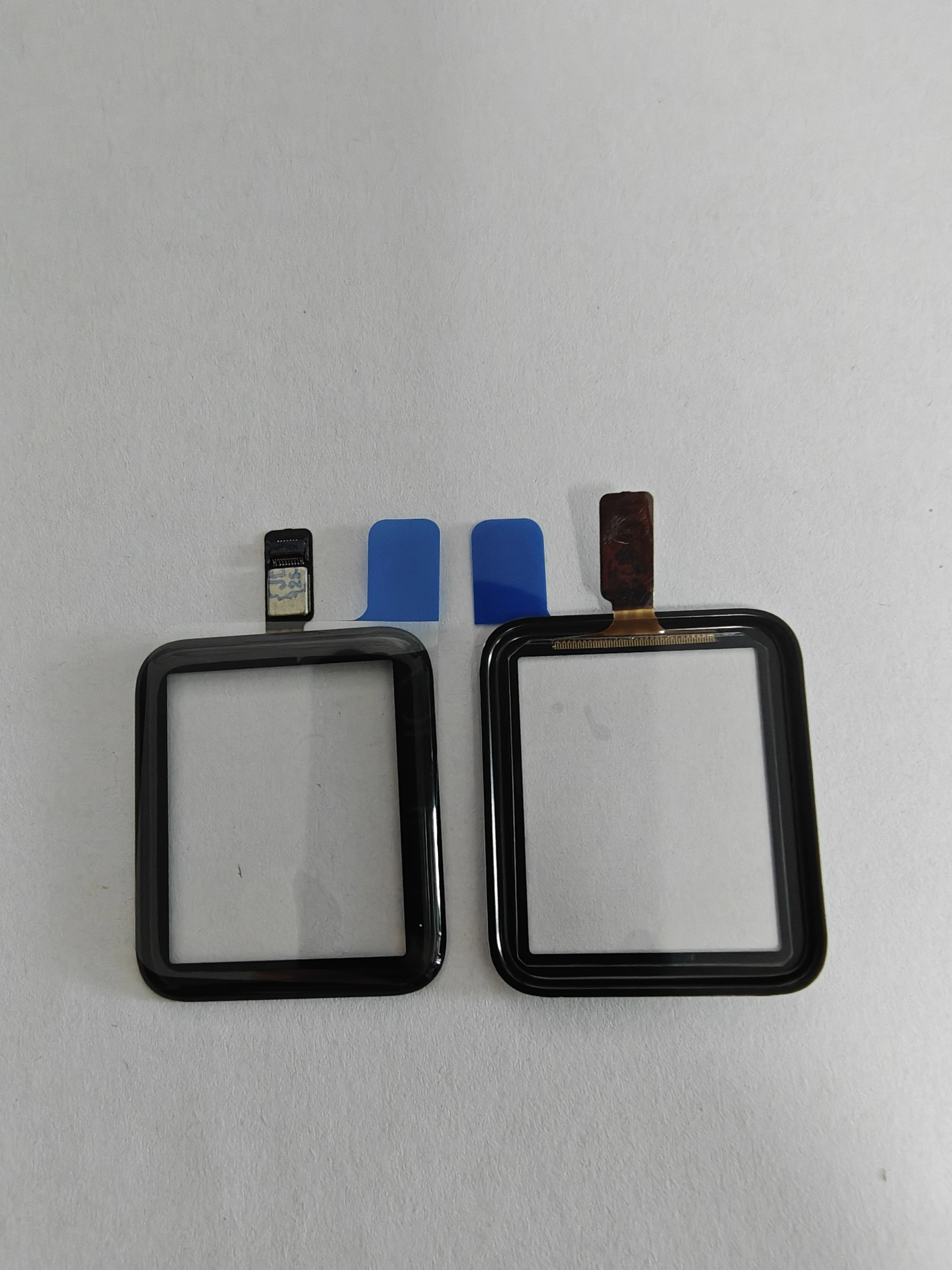 Pop 1Pcs Tested Touch Digitizer Glass With OCA For Original Apple Watch Series 3 5 42mm 44mm LCD Front Sensor Replace