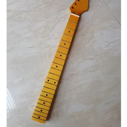 1pcs  21 Frets Inlay Dots Maple Electric Guitar Neck Guitar Accessories Parts Musical Unstruments Can Be Customized