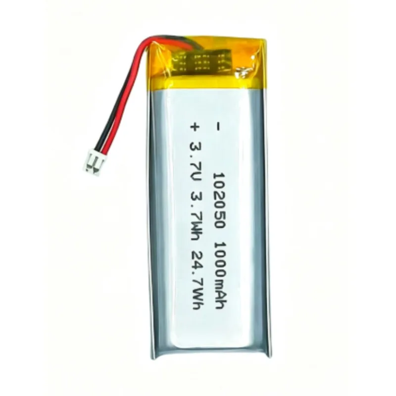 102050 3.7V 1000MAH Lithium Polymer Battery Multi‑Models Multi‑Specifications Li‑Po Battery for Various Electronic Products