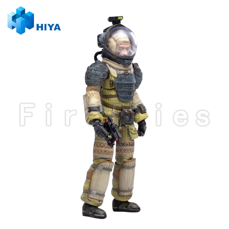 1/18 Hiya 4Inch Action Figure Exquise Miniserie Alien Kane In Ruimtepak Anime Model Speelgoed