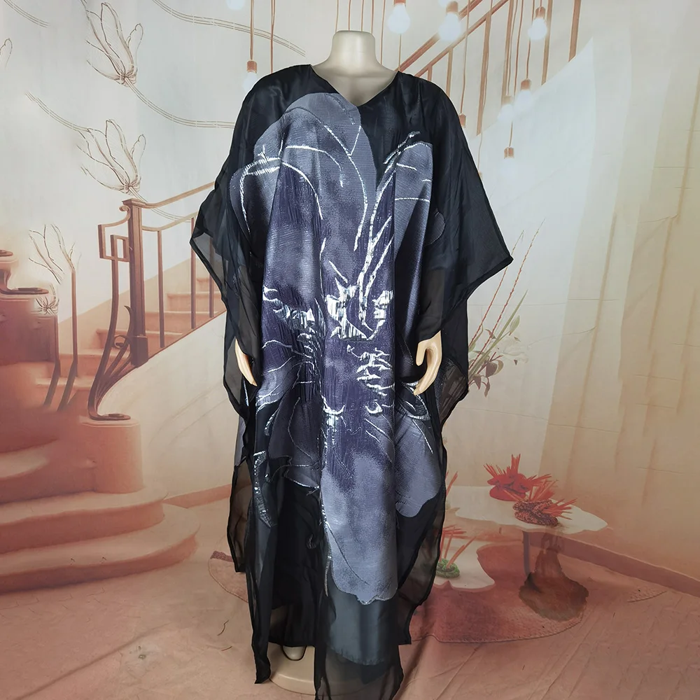 Neue Afrikanische Kleider für Frauen Luxuriöse Bestickte Afrikanische Kleider Zweiteiliges Set Afrikanisches Kleid für Damen – Detail 6