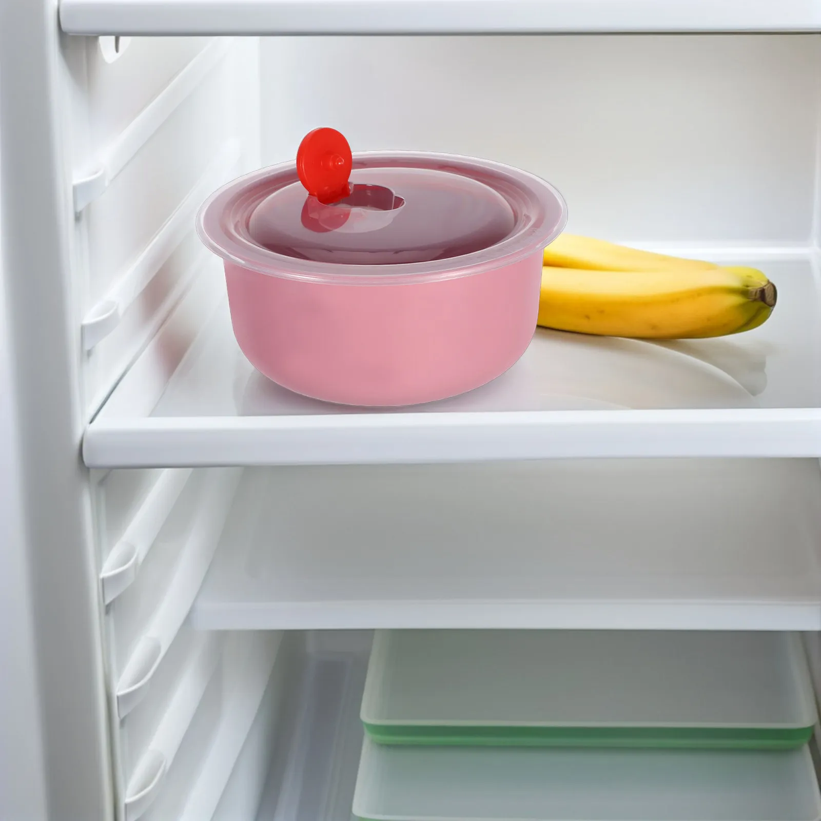 

3Pcs Plastic Food Container Set Airtight Seal for Long Term Freshness Ideal Kitchen Organization Tool Freezer Fridge Safe Meal