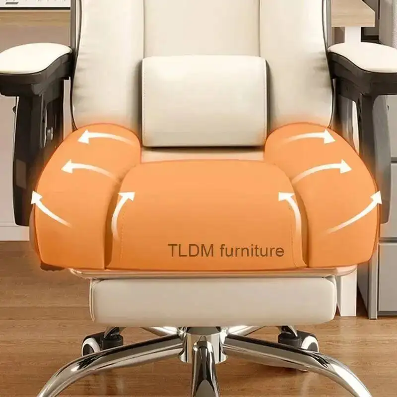 

Компьютерное кресло для дома, геймерское, розовое, поворотное, для молодежи, для отдыха, офисное кресло с подставкой для ног, мебель для офиса и салона красоты