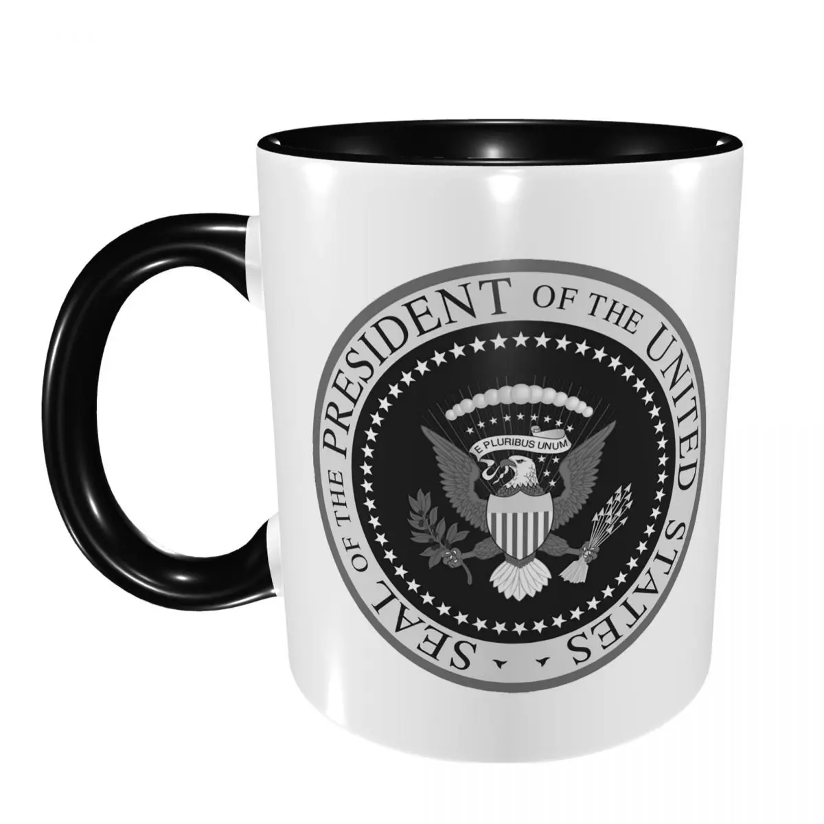 Seal Of The President Of The United States Mug Funny Ceramic Coffee Cups Tea Mugs Milk Cup Drinkware Gifts for Friends