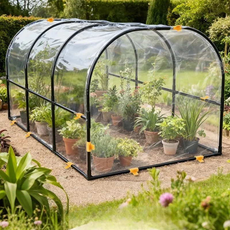 

Flower shed greenhouse insulation Flower house Household greenhouse Warm antifreeze cover Winter flowers Green plants