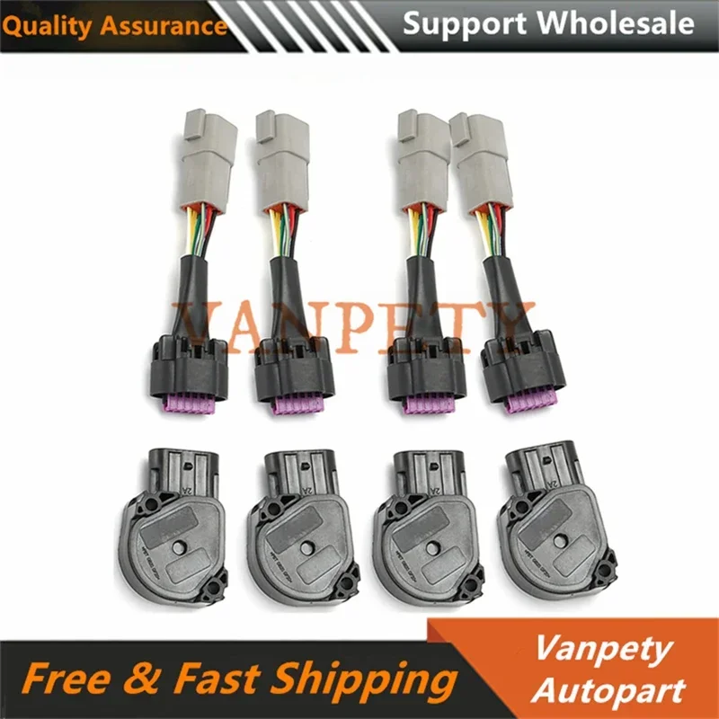 

4 Sets TPS Sensor 53031575AD 85101350 for Dodge Ram 2500 3500 5.9L NEW Cummins Throttle Position Sensor with Plug Connector New