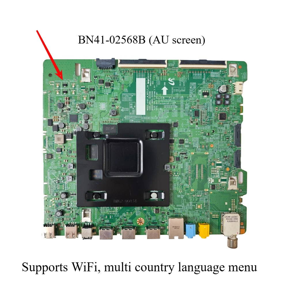 

BN41-02568B Tv Main board is for UE65MU6655UXXC UE65MU6655U BN94-12397M BN41-02568 Motherboard 65 Inch