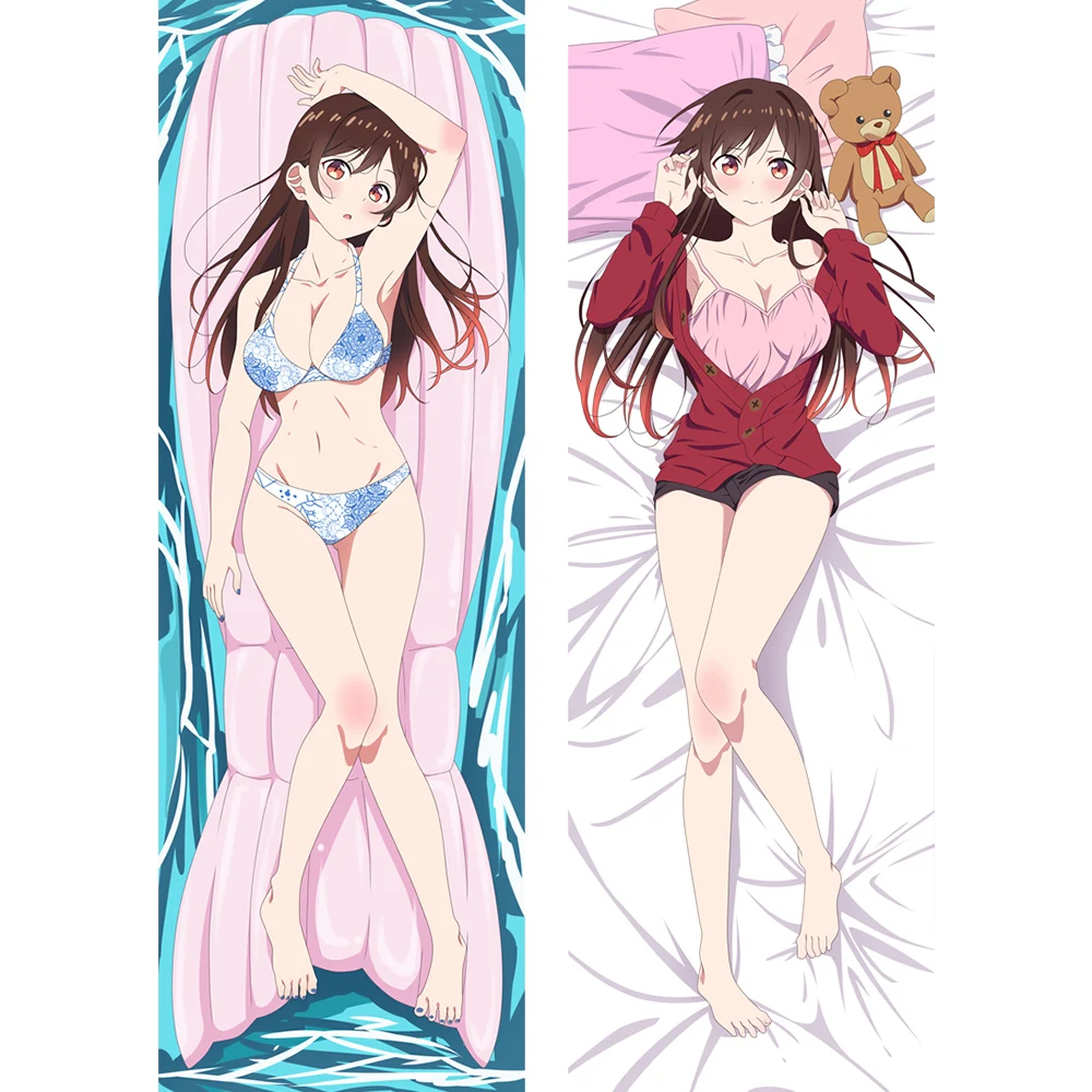 

Rent A Girlfriend Dakimakura Anime Sakurasawa Sumi Pillowcase Home Bedding Hugging Body Pillow Case