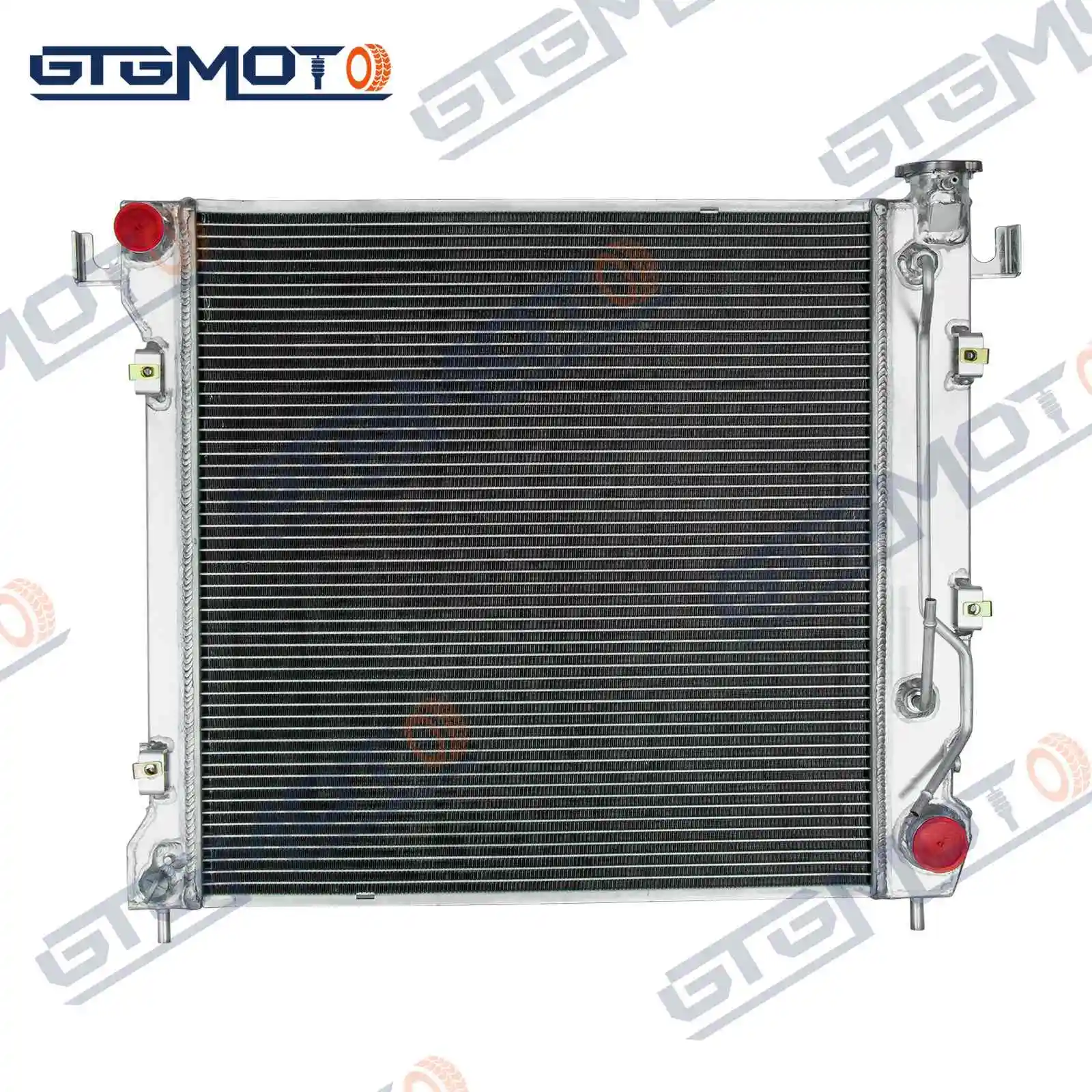 GTGMOTO 3-Row Aluminum Radiator for Dodge Dakota/Dodge Durango 3.9L 5.2L 5.9L 1997-1999