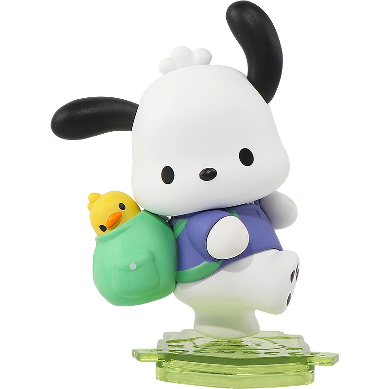 Pochacco-Serie Pacha Dog to School ist wirklich interessant, periphere Blindbox, niedliche Geschenkfiguren-Desktop-Ornamente