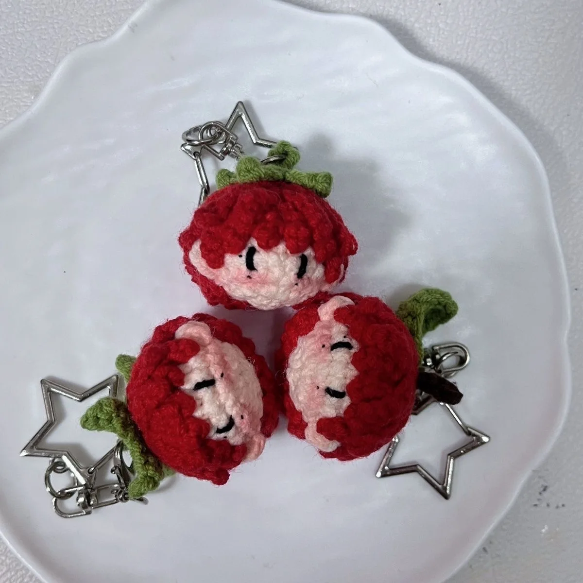 

2026 New Finished Cosplay Small Tuanzi Ziyu Yueyue Pendant Finished Hand Keychain Pendant Bag Hanging