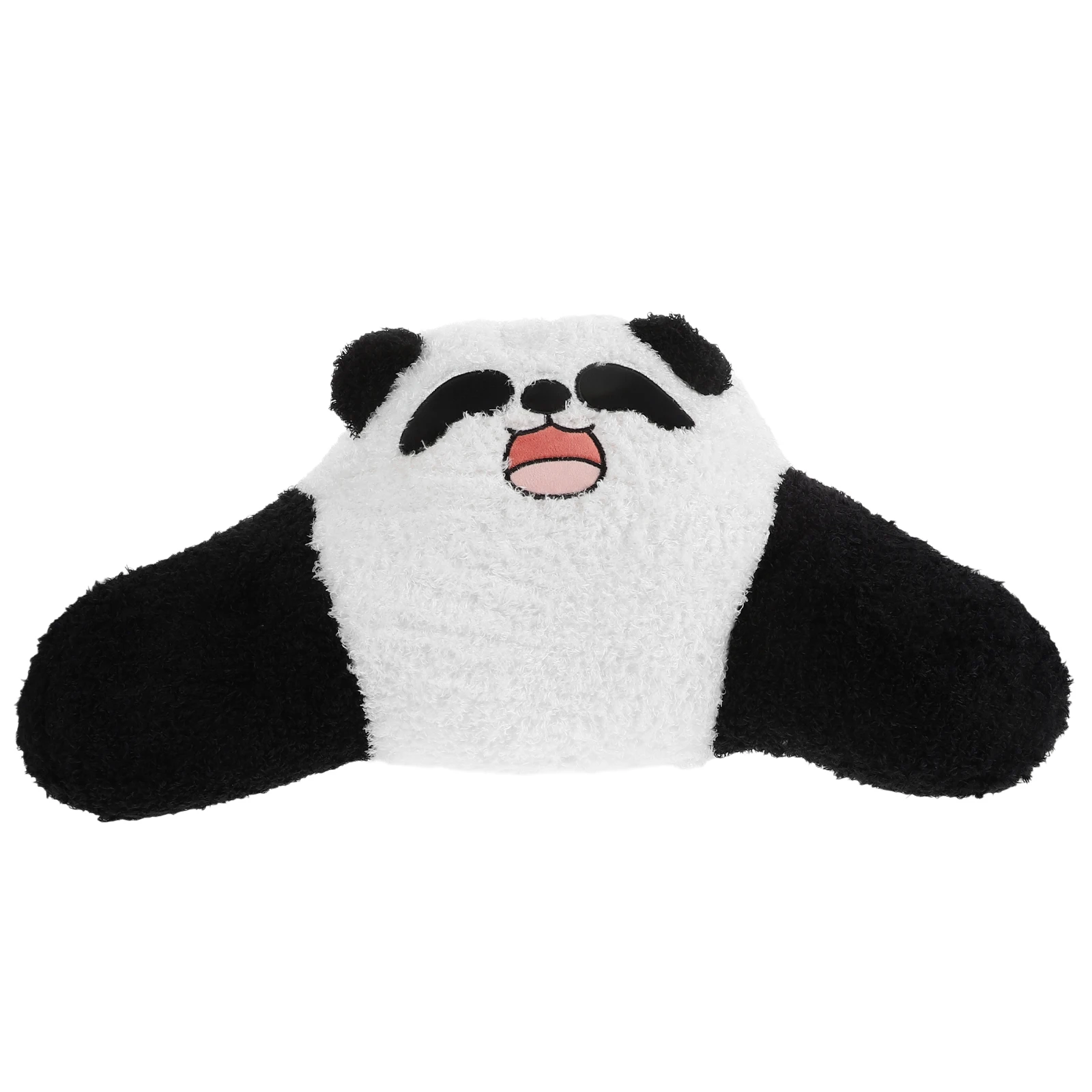 

Cartoon Panda Waist Pillow Seat Cushion Cute Automobile Back Support Cashmere for Driving