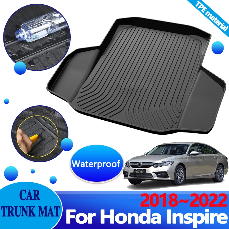 

Car Trunk for Honda Inspire 2018~2022 CV4 CV6 TPE Material Trunk Floor Mat Cover Anti-dirty Carpet Liner Storage Pad Accessories