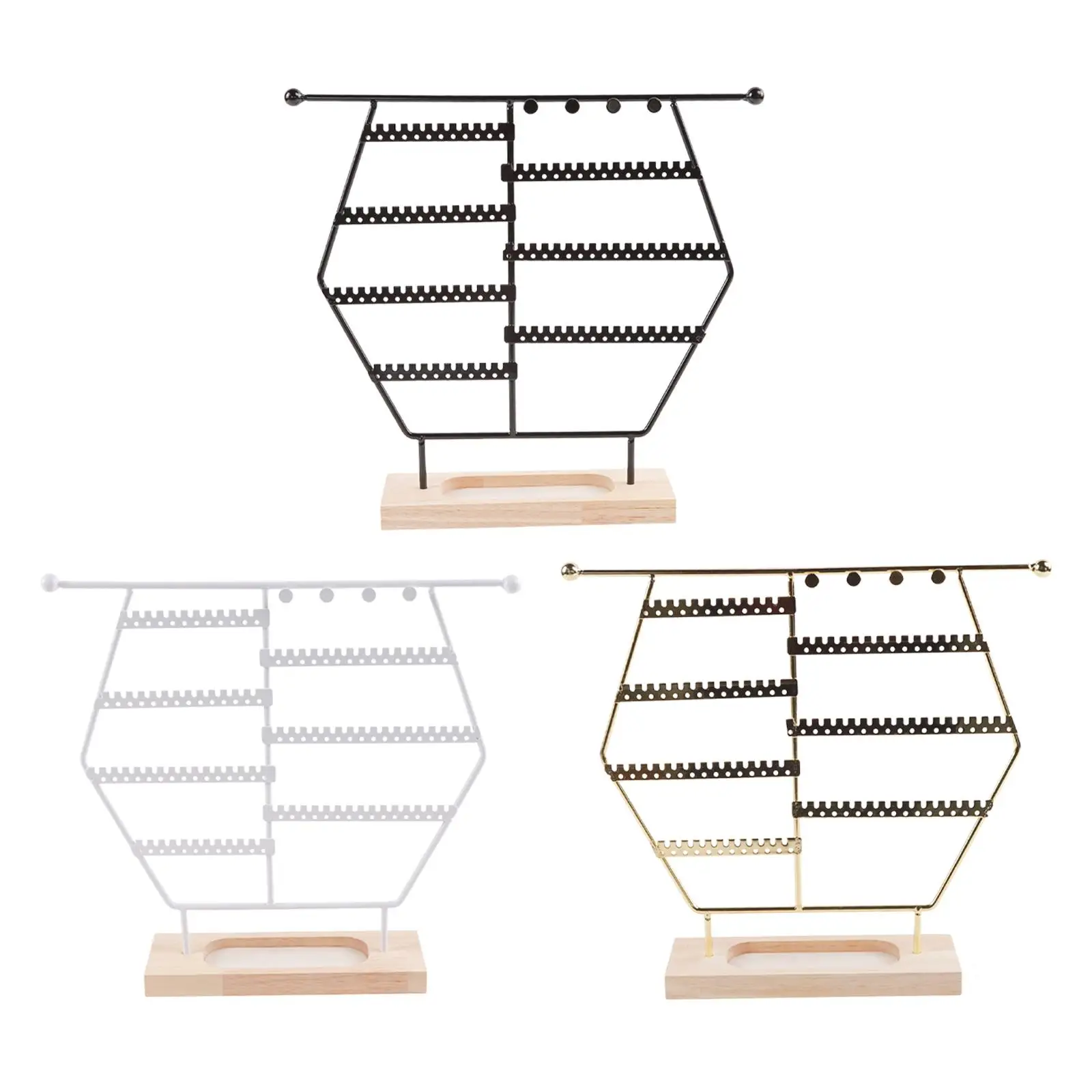 

Jewelry Organizer Stand Rings Bracelets Hanging Holder Hanger for Makeup Table Organization Vendors Table Selling Apartment