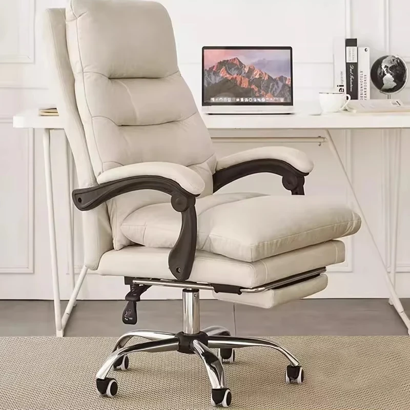

Office Chairs Saddle Chair Swivel Executive Cheap Gamer Living Room Youth Desk Leather Furniture Ergonomic Single Person Comfy