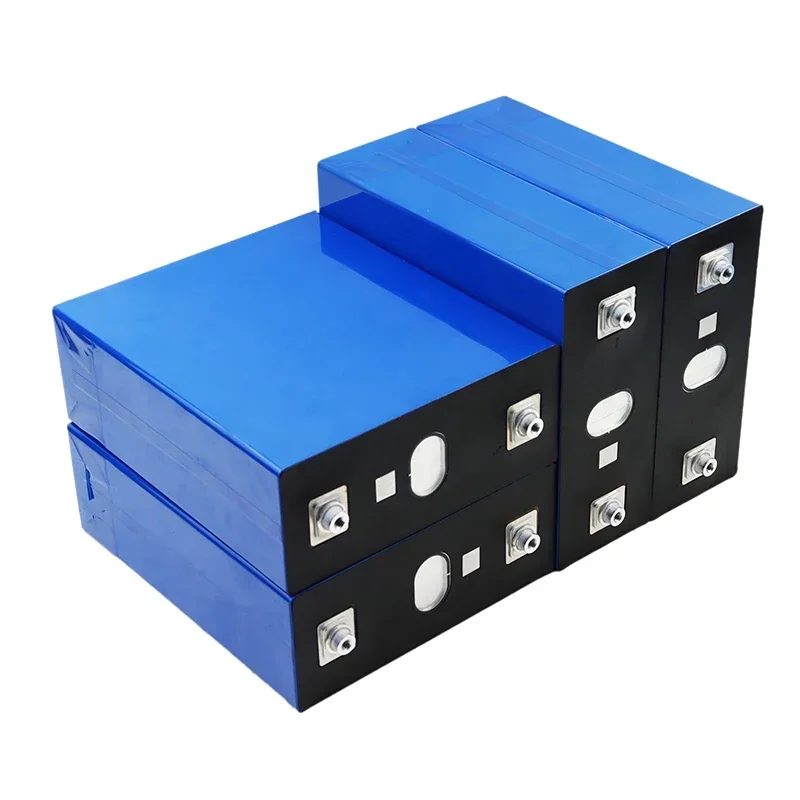 8 Buah Baterai Lifepo4 3.2V 320Ah Kelas A 3C Daya Tinggi DIY 12V 24V Mobil Listrik Perahu RV Inverter Rumah Energi Angin Surya Bebas Pajak