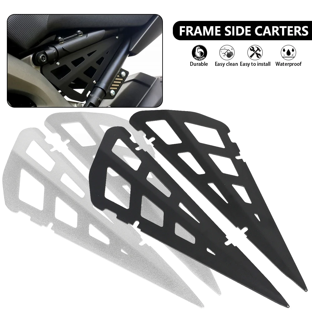 

For YAMAHA MT-09 MT09 FZ 09 FZ09 2013-2021 XSR900 XSR 900 Abarth FRAME SIDE CARTERS Guard Cover Protector Motorcycle Accessories