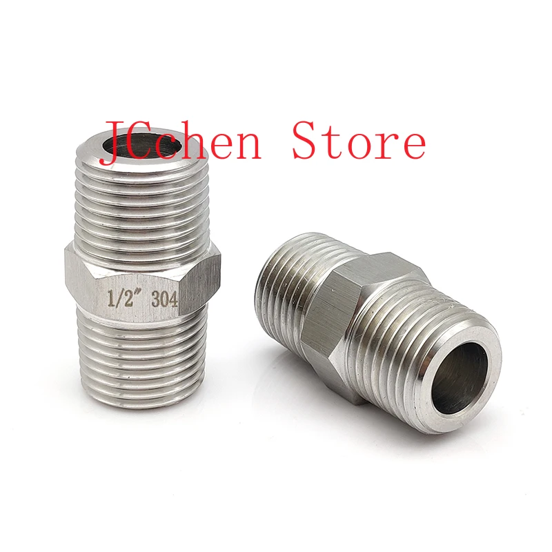 

1/8 дюйма 1/4 дюйма 3/8 дюйма 1/2 дюйма BSPT до M8 10 12 14 16 18 20 22 24 26 метрический штекерный шестигранный ниппель, соединитель для фитинга из нержавеющей стали 304