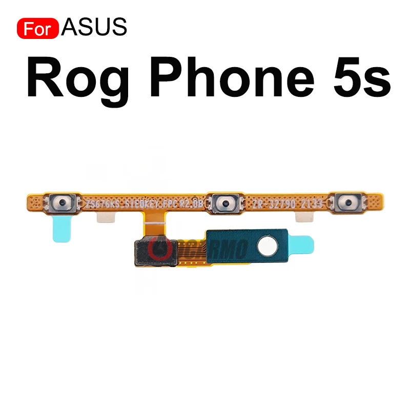 For ASUS ROG Phone 5 5S ZS676KS ROG5S rog5 ZS673KS Power On/Off  Flex Cable Replacement Repair Part