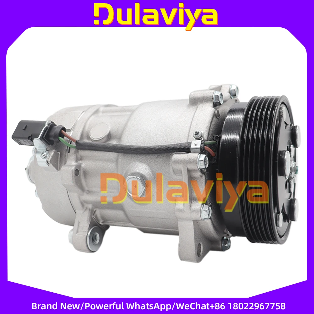 Auto AC Compressor sd7v16 For Volkswagen Eurovan Transporter T4 2.8L 7D0820805 7D0820805E 7D0820805A 1146 1214 57719