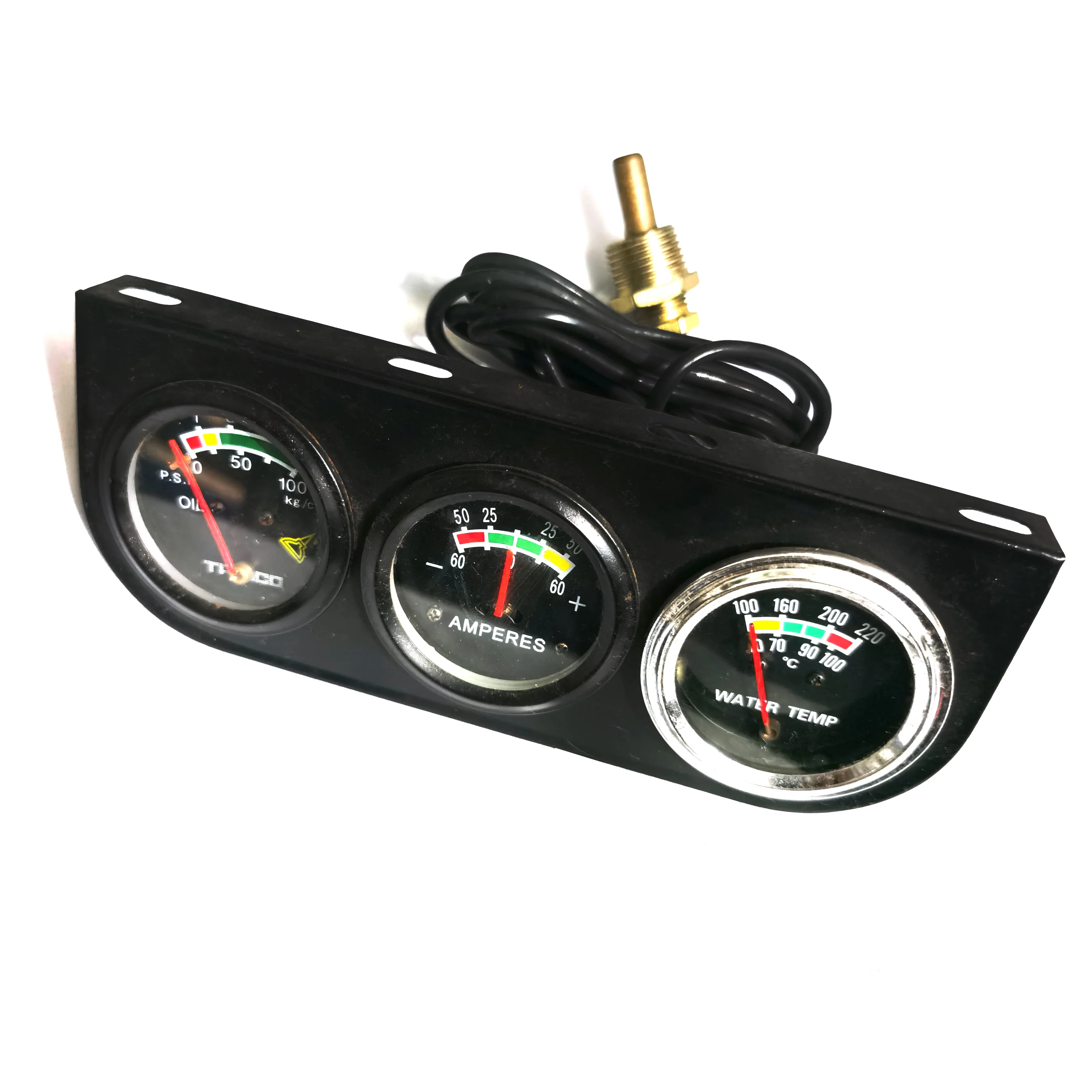 3 in 1 Wholesale For Suzuki color mechanical tri-meter oil pressure meter current meter water temperature meter