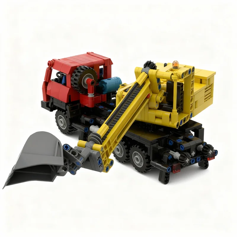 625pcs MOC Tatra 815 UDS Mini Technical Model Building Blocks Creative DIY Gift Display Decor Assemble Premium Adult Kids Desk