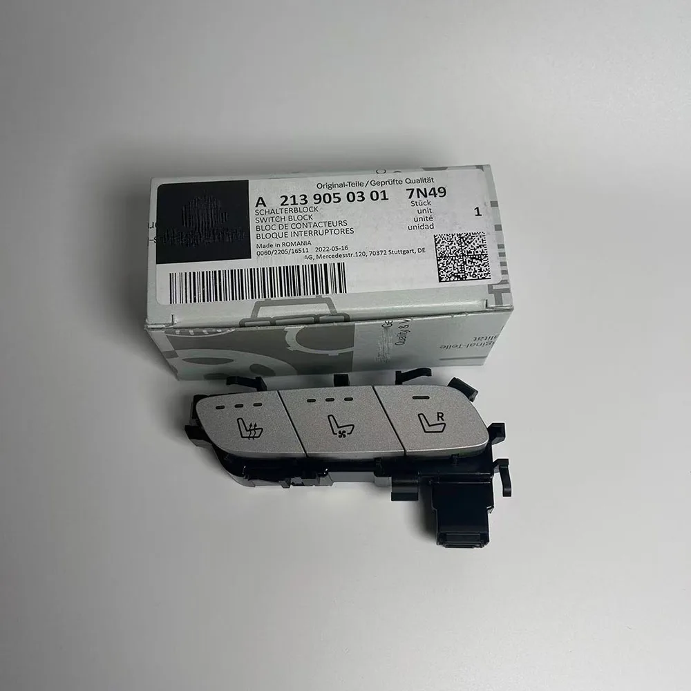 

Mercedes-Benz W253 main driver's seat heating and ventilation switch group, A2139050301 2139050301