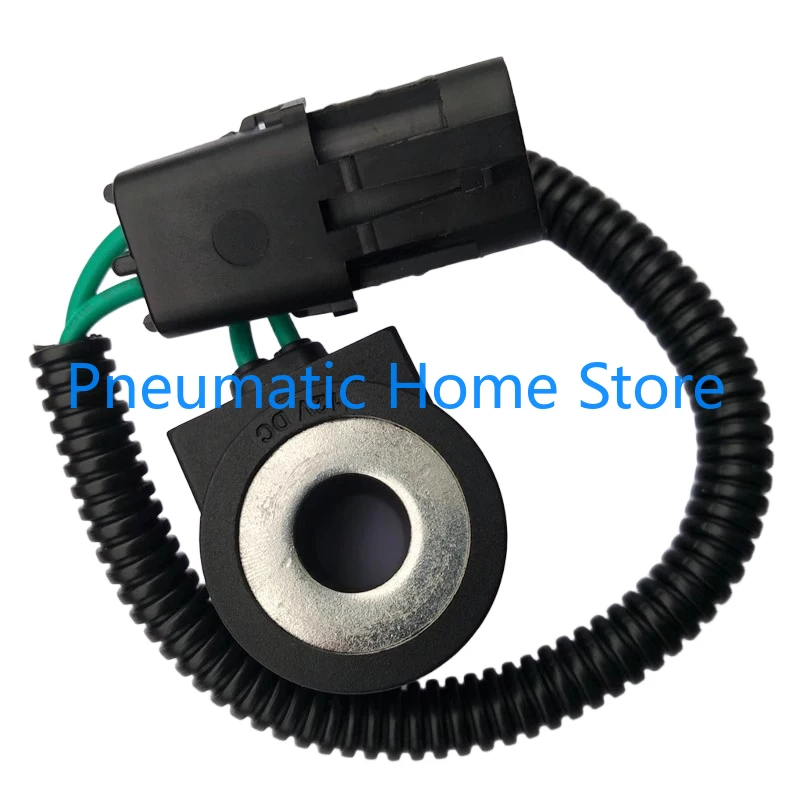 

Sunward SWE 50/60/70/80/90/150 Excavator Pilot Safety Lock Solenoid Valve Coil DC12V DC24V Internal Diameter 13mm