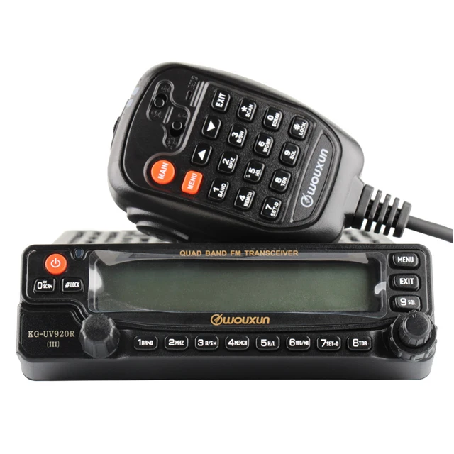 

WOUXUN KG-UV920R(III) Dual Band VHF UHF Walkie Talkie Radio Mobile Transceiver Car Radio