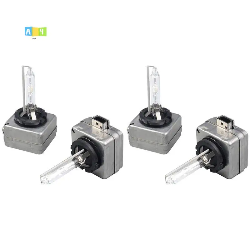 

A04E-4Pcs D1S 6000K HID Xenon Headlight Bulbs Set 63217162862 For BMW E90 E92 F07 X3 X4 F25 F26 X5 F15 Z4 E89 Mini Cooper