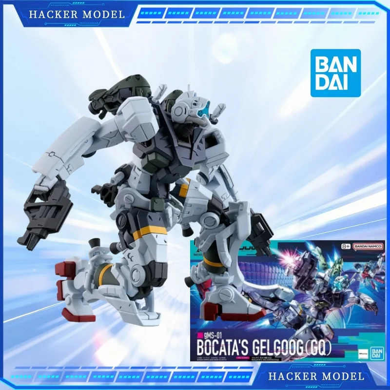 

Подлинная сборная модель Bandai Gquuuuuuux Gundam GMS-01 HG 1/144 Gelgoog, настольное украшение, коллекция орнаментов, игрушка в подарок