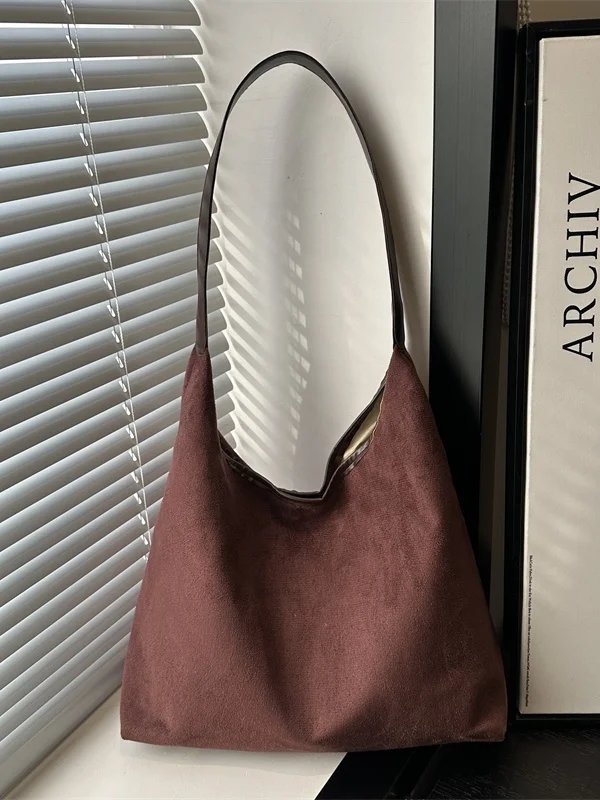 Large Capacity Women's Tote Bag 2025 Autumn Commuter Single Shoulder Shopping Bag for Class Casual Fashion Magnetic Buckle Cl...