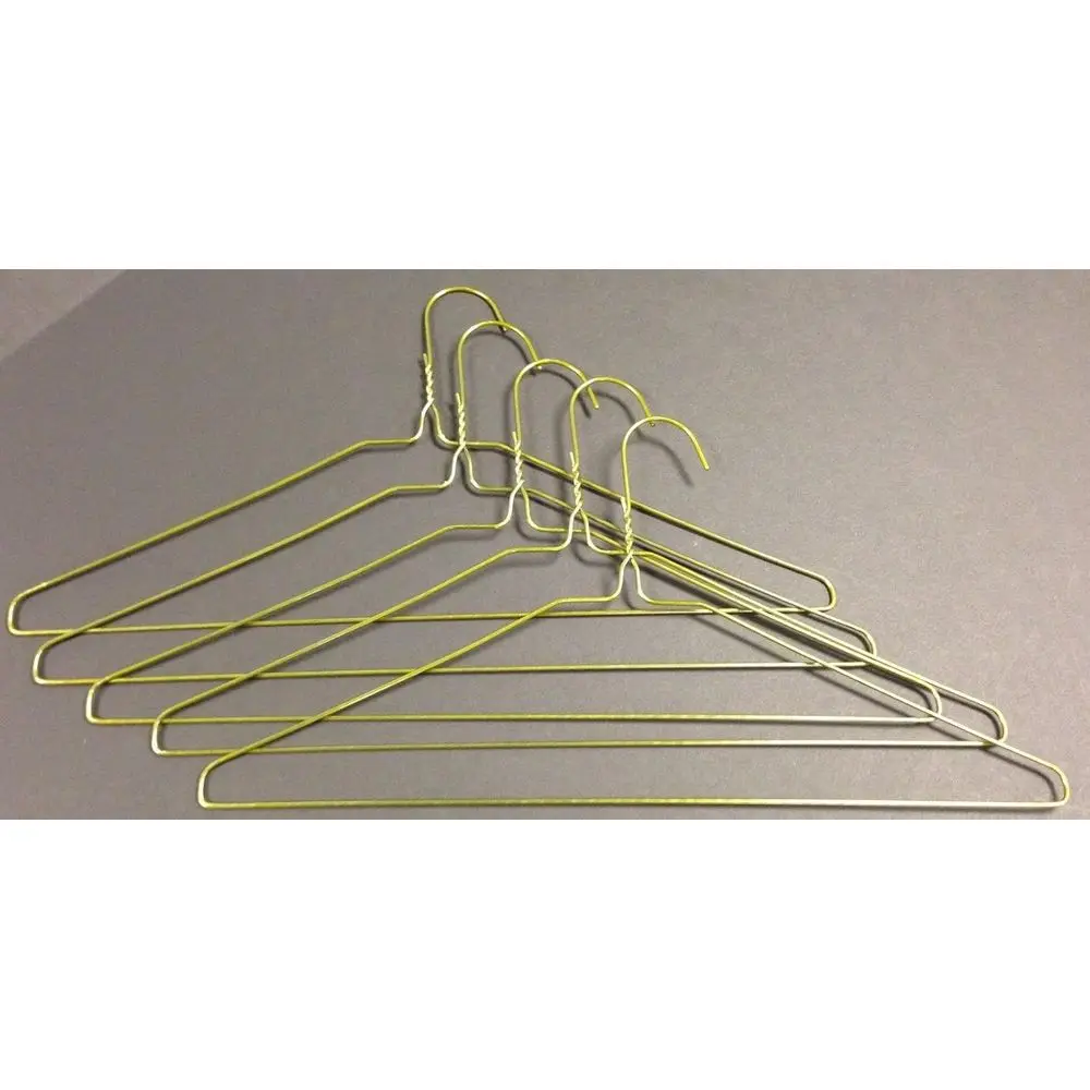 

Позолоченные проволочные вешалки для тяжелых условий эксплуатации, 13 калибр, 16 дюймов, 500 штук в упаковке