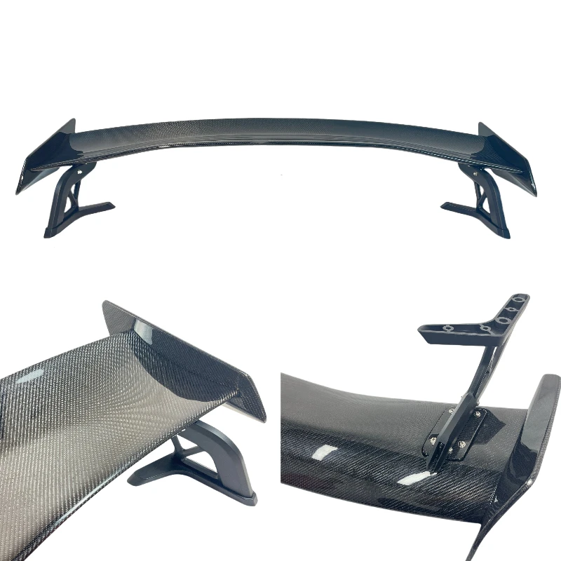 

Carbon Fiber Rear Spoiler High Wing Compatible with multiple vehicle models