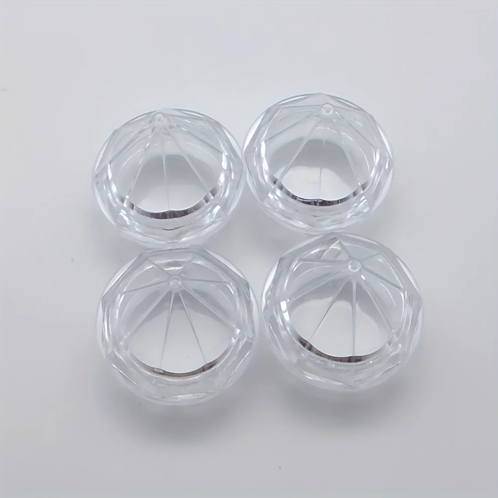 50 Stück 5g Diamantförmige Klare Dosen Leere Nachfüllbare Kosmetik-Mini-Make-up-Behälter Probierfläschchen Party-Geschenkbehälter – Detail 3