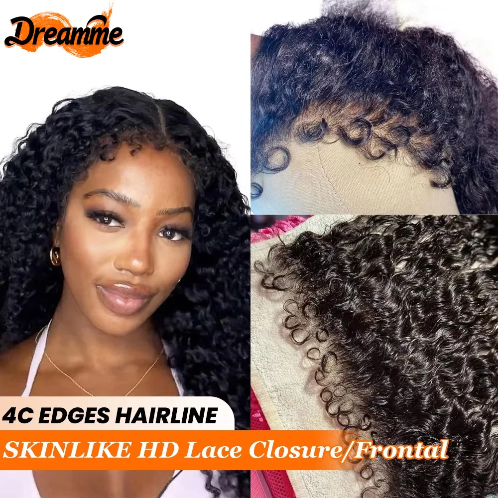 Kante 13X6 Real Lace Frontal Wig with Curly Hair