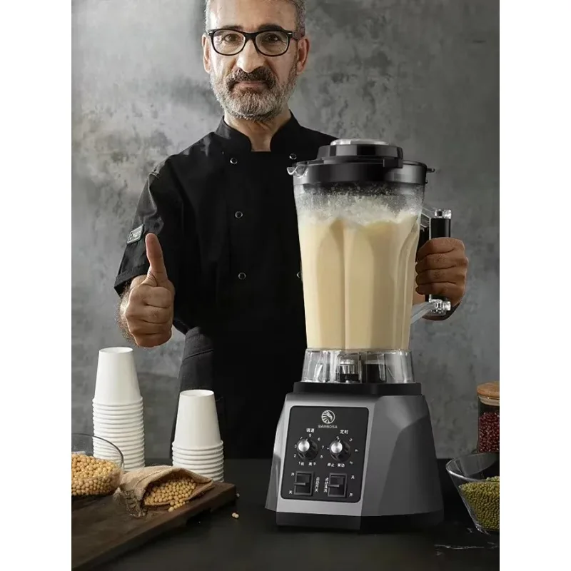 New Soya milk machine  breakfast shop  freshly ground dregsfree high-power largecapacity wall-breaker blender commercial
