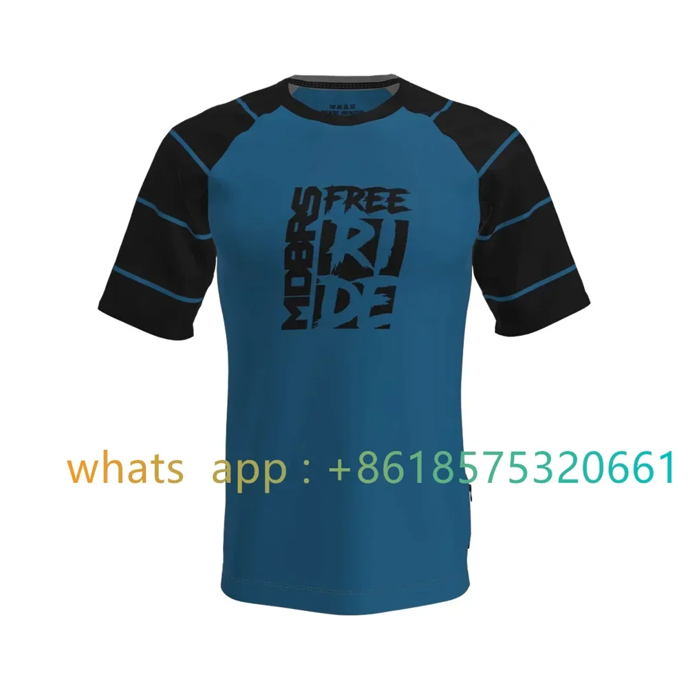 Men/kids Short Sleeve Sport Cycling Jersey MTB Summer Bike Shirt 100% Polyester Breathable Fabric T-Shirt Motorcycle 2026