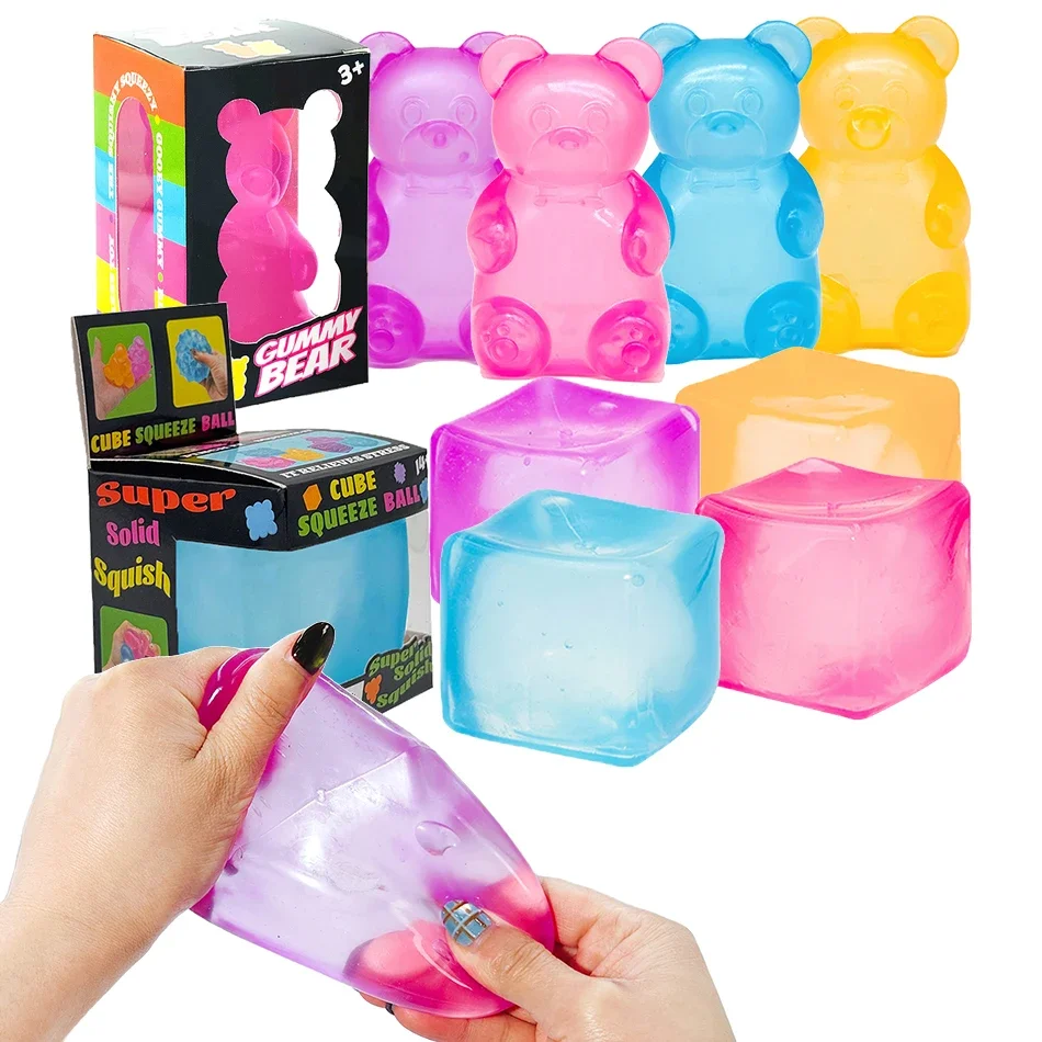 

Сенсорные игрушки Schylling Needoh Nice Cube: антистрессовые блоки, головоломки для снятия стресса, сувениры для детей