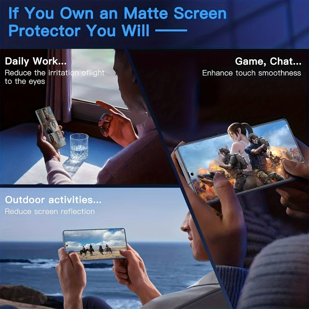 NNBILI 4'lü Paket Buzlu Gizlil - Matte Anti Glare Screen Protector incelemesi ve fiyatı