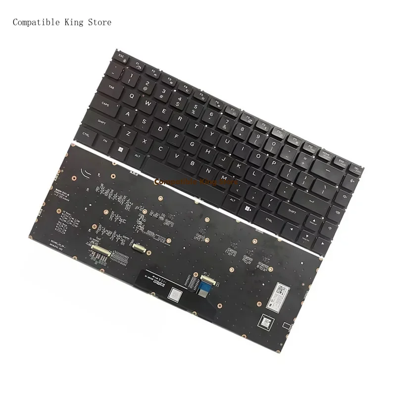 d US Backlit Keyboard For Dell Alienware M15 R5 M15 R6 M15R7 X17R1