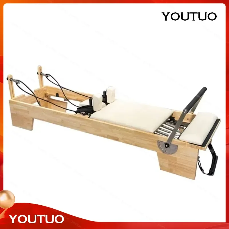 Pilates Remer Set Balanced Professional Yoga Fitness Wood Machine Bed Chair Equipment  Home Workout Body Training