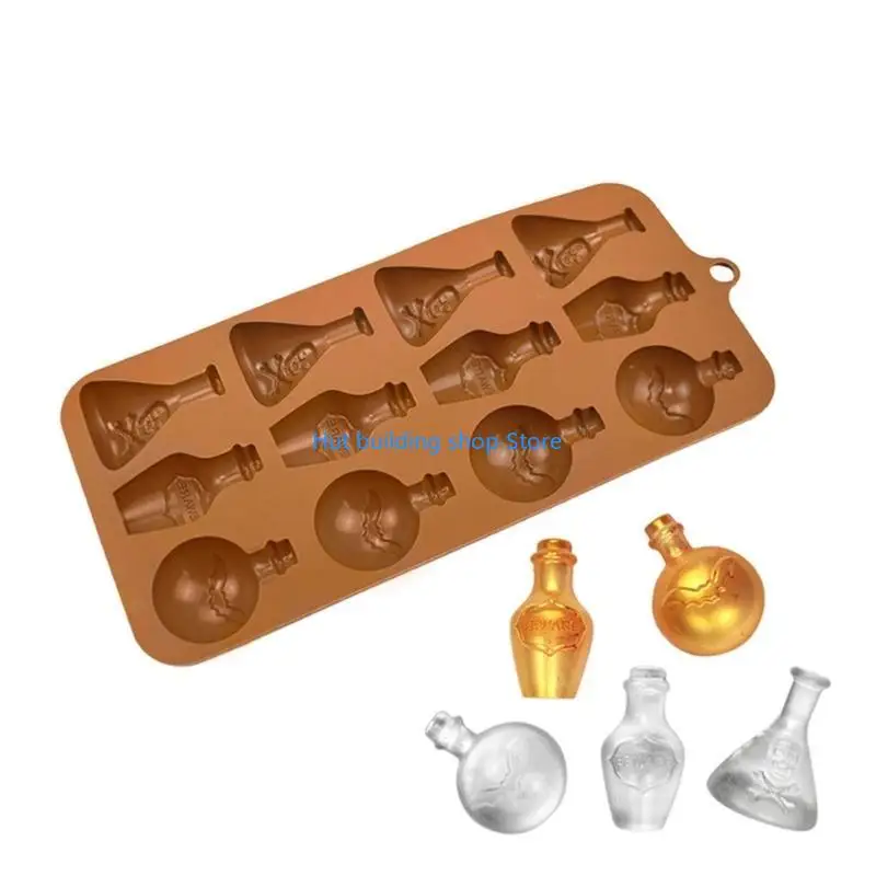 T21C Halloween Silicone DIY Baking Mould Muffin Mold Moulds Cake Molds Chocolate Mould 4 Styles Choose for DIY Baking