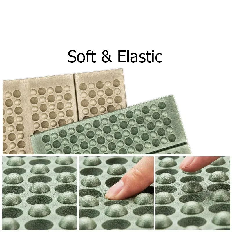 Camping Mat Ultralight Folding Mini Mat Portable Foldable Picnic Pad Tent Sleeping Pad Outdoor Hiking Beach Mat image 3
