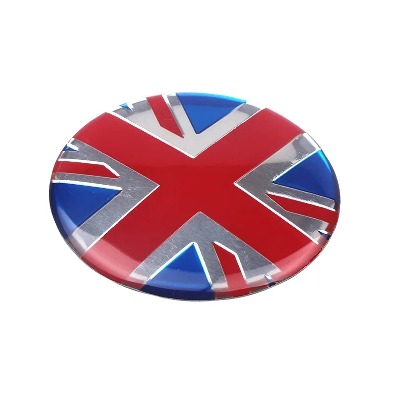 4pcs 52mm Metal British Flag Soccer S Emblem Car Wheel Center Hub Caps Stickers Accessories For Mini Cooper R56 R50 R53 F56 etc