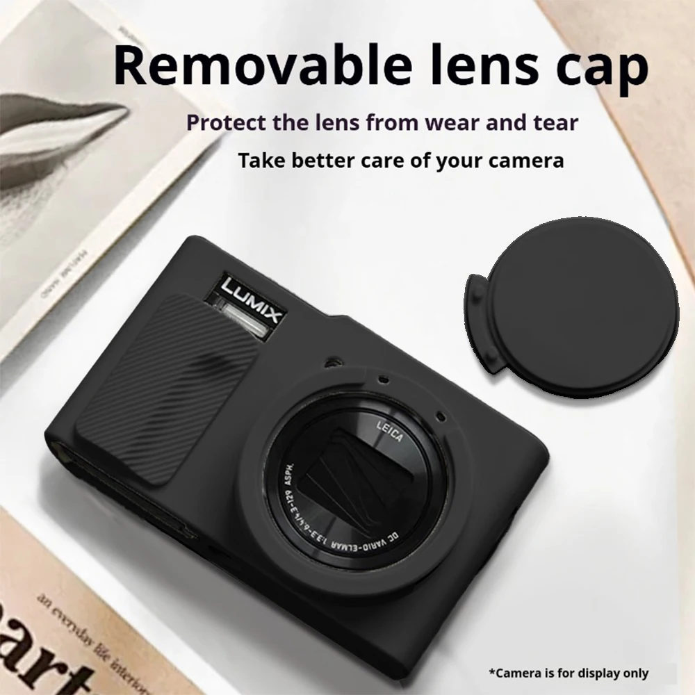 Camera bag For Panasonic Lumix ZS99 TZ99 Camera case Silicone soft shell Soft protective casing Anti slip waterproof