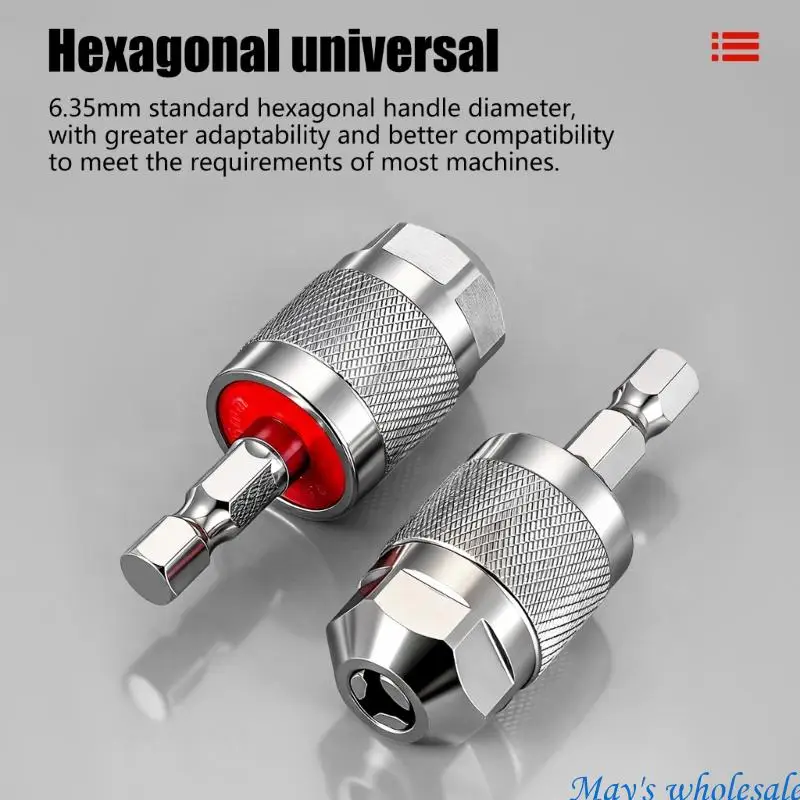 Advanced 3 Jaw Pneumatic Drill Chuck Universal Shank Design Smooth Operation 448A