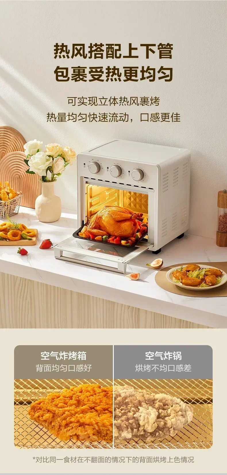 Air Fryer. Electric Oven. Large Capacity. Home Small. Multifunctional. Cake Bread. Home Oven Baking. Intelligent.