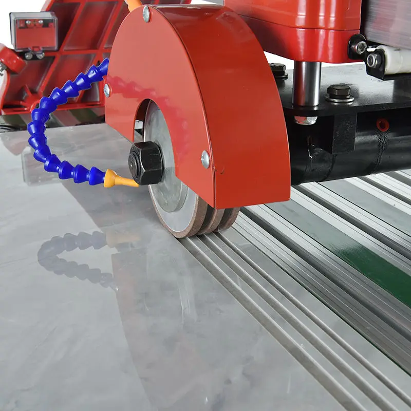 2500W Fully Automatic Electric Tile Cutting Machine 45 Degree Chamfering, Edging, Grooving Water Jet Stone Cutting Machine